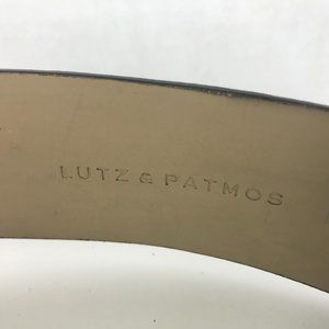 Lutz & Patmos women's black leather Belt Size L